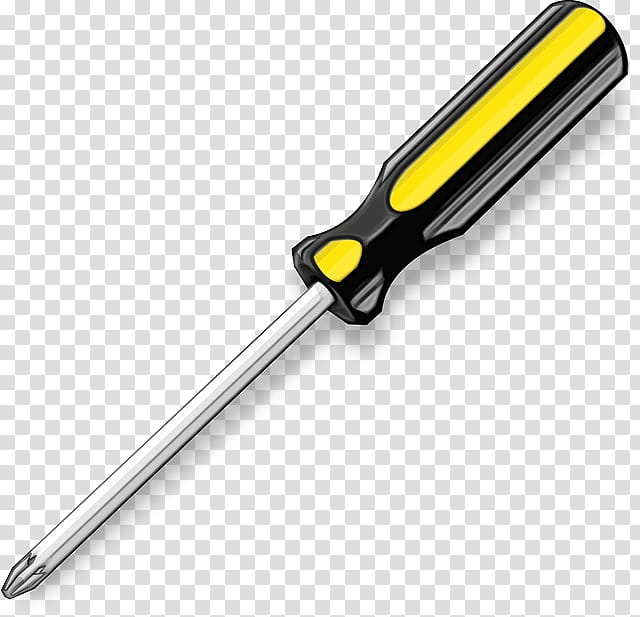 Screwdriver Tool Pozidriv Spanners, Watercolor, Paint, Wet Ink, Tool Boxes, Drawing, Henry F Phillips, Metalworking Hand Tool transparent background PNG clipart