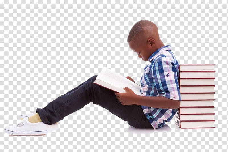 Reading Book People, Child, Black People, African Americans, Boy, Sitting, Girl, Daughter transparent background PNG clipart