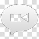 Devine Icons Part , message bubble box and camera monochrome icon transparent background PNG clipart