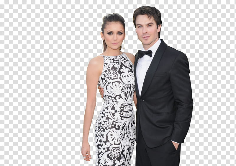 Nina Dobrev and Ian Somerhalder Render transparent background PNG clipart