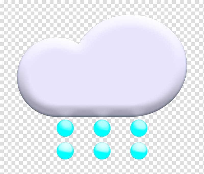 climate icon cloud icon forecast icon, Snowing Icon, Weather Icon, Heart, Light, Aqua, Turquoise, Circle transparent background PNG clipart