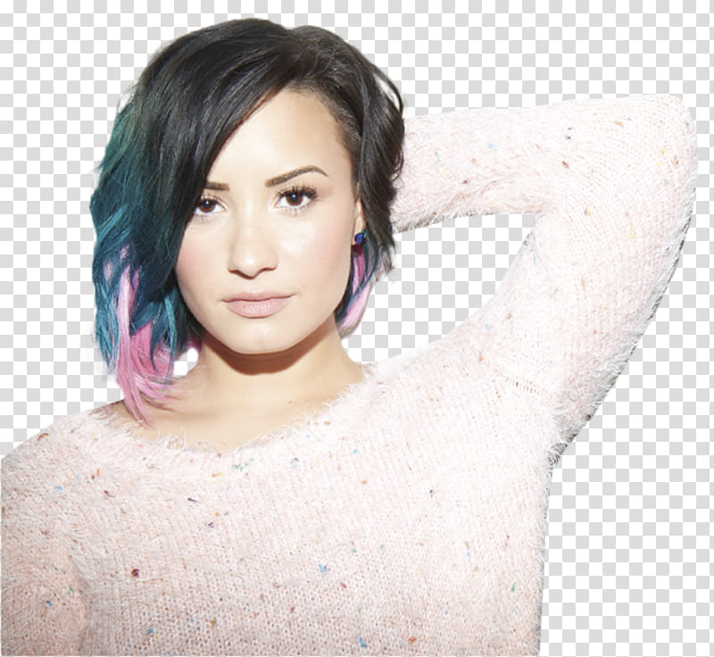 X DEMI LOVATO  transparent background PNG clipart