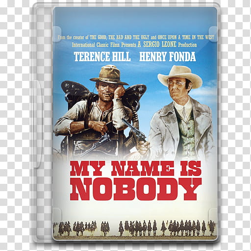 Movie Icon Mega , My Name Is Nobody, My Name Is Nobody DVD case transparent background PNG clipart