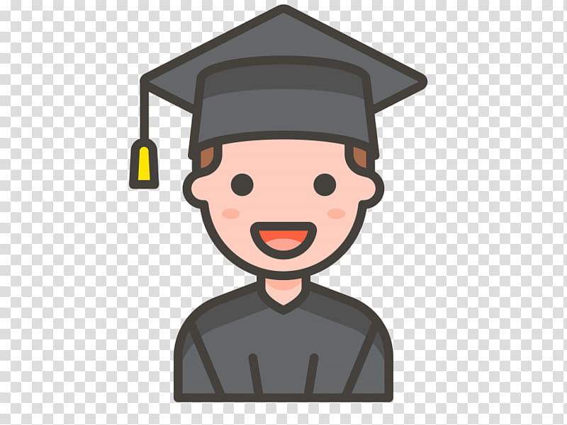 Emoji Facepalm, Shrug, Smiley, Emoticon, Graduation, MortarBoard, Academic Dress, Cartoon transparent background PNG clipart