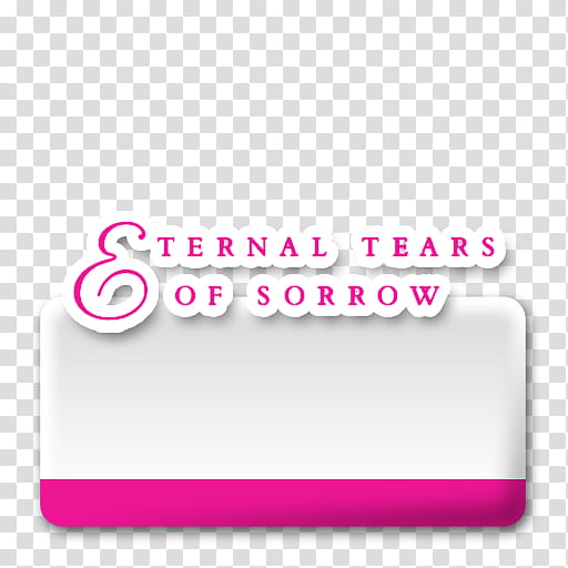 Totalicious   P Sugar Edition, Eternal Tears Of Sorrow transparent background PNG clipart