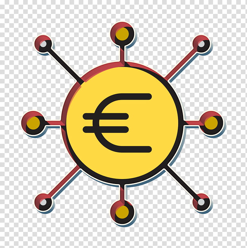 Startup New Business icon Euro icon Funding icon, Startup New Business Icon, Yellow, Line, Emoticon, Circle, Smile, Sign transparent background PNG clipart