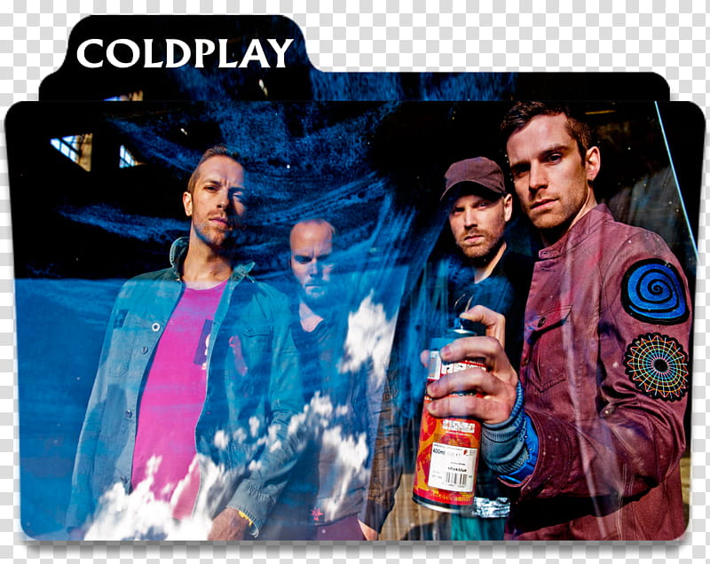 Coldplay music folder transparent background PNG clipart