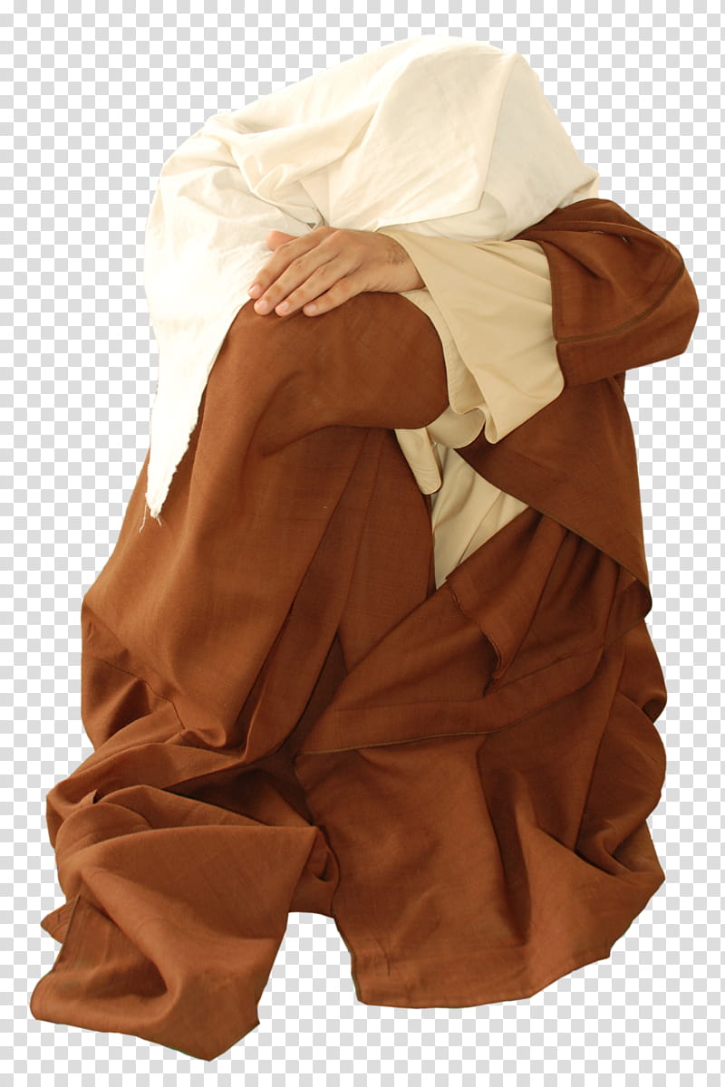 Arab old style clothes , women's orange spaghetti strap dress transparent background PNG clipart