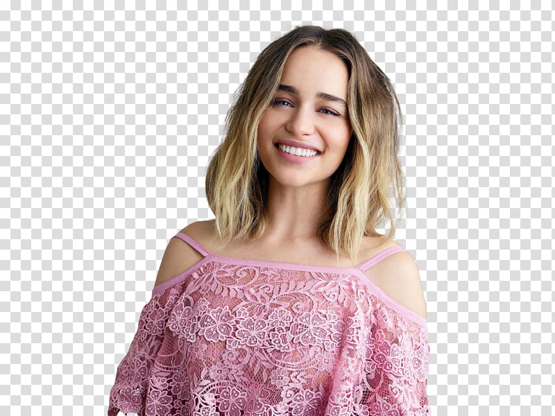 Emilia Clarke transparent background PNG clipart