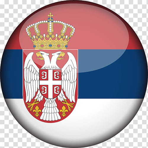 Serbia and turkey crossed flags Royalty Free Vector Image