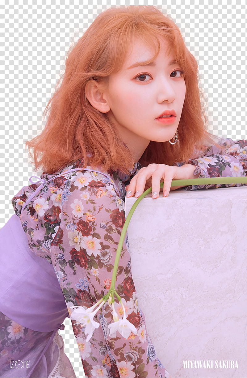 Sakura (HKT/IZONE) (render) # transparent background PNG clipart