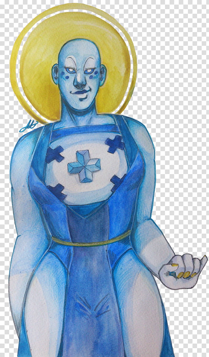 ~He&#;s a God Dressed in Blue~ transparent background PNG clipart