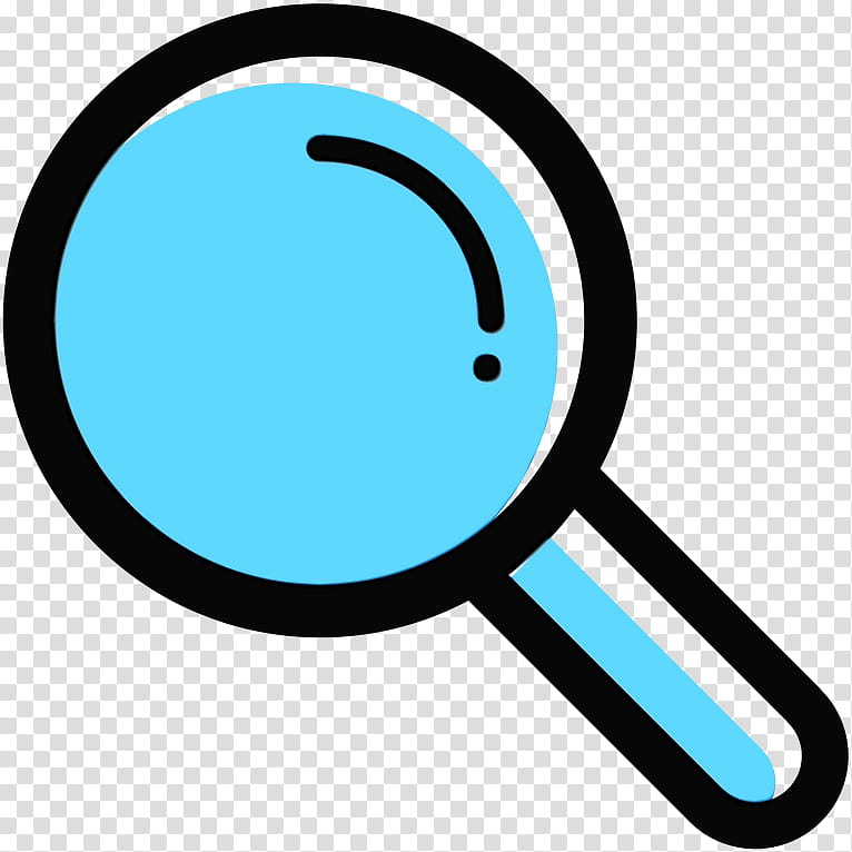 Magnifying Glass Symbol, Computer Software, Renting, Blue, Line, Azure, Circle transparent background PNG clipart