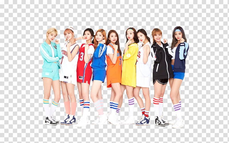 Twice, standing Twice group transparent background PNG clipart
