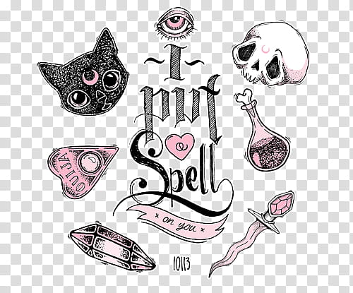 Overlays two, i Put a spell illustration transparent background PNG clipart