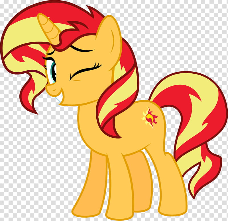 MLP Sunset Shimmer transparent background PNG clipart