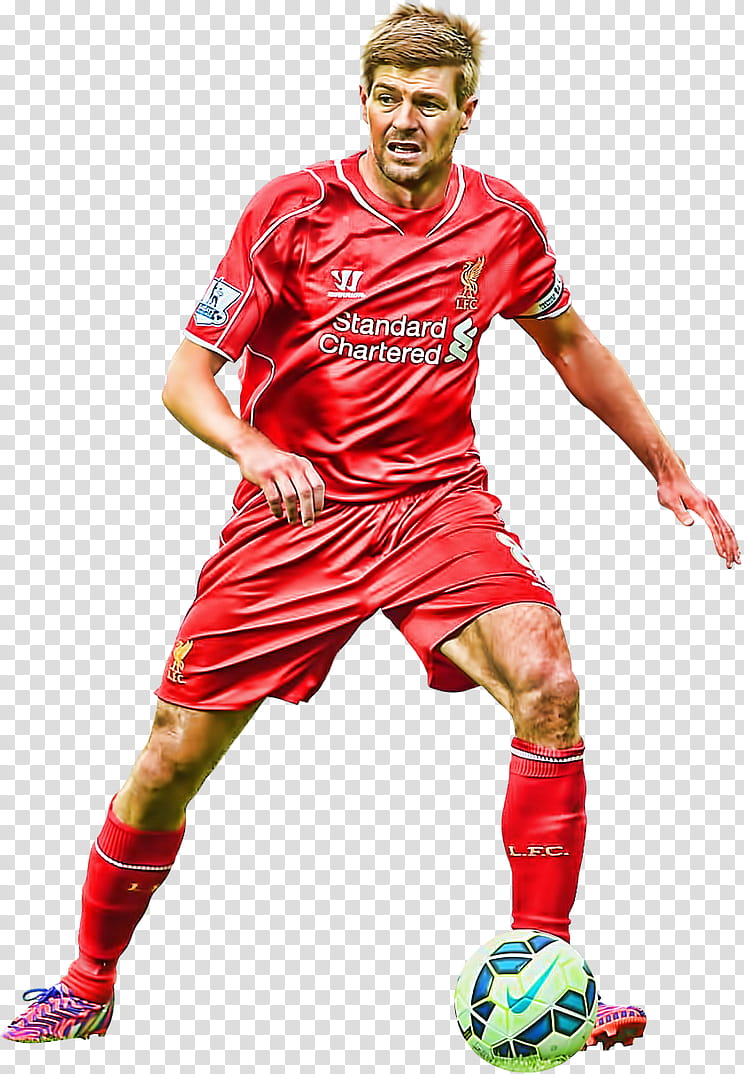 Steven Gerrard Topaz  transparent background PNG clipart