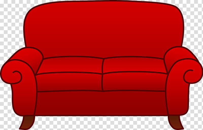 Bed, Couch, Furniture, Red Sofa, Living Room, Sofa Bed, Chair, Recliner transparent background PNG clipart
