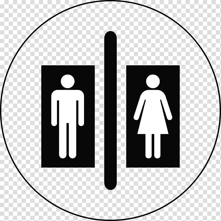 Toilet, Toilet Signs Sur La Porte Des Toilettes, Bathroom, Public Toilet, Flush Toilet, Pictogram, Toilet Paper, Black And White transparent background PNG clipart