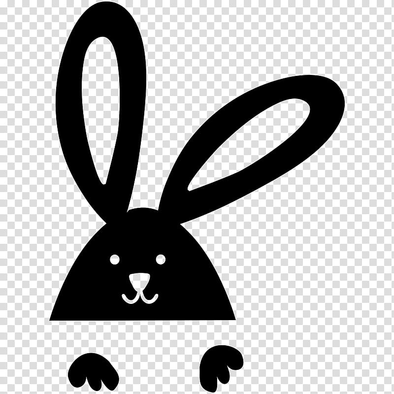 Car, Hare, Window, Rabbit, Silhouette, Stencil, Drawing, Sticker transparent background PNG clipart