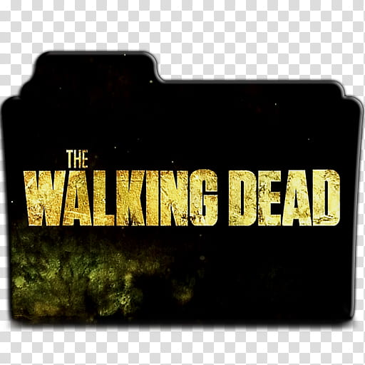 The Walking Dead folder icons S S, TWD Main transparent background PNG clipart