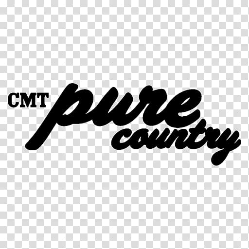 TV Channel icons pack, cmt pure country black transparent background PNG clipart