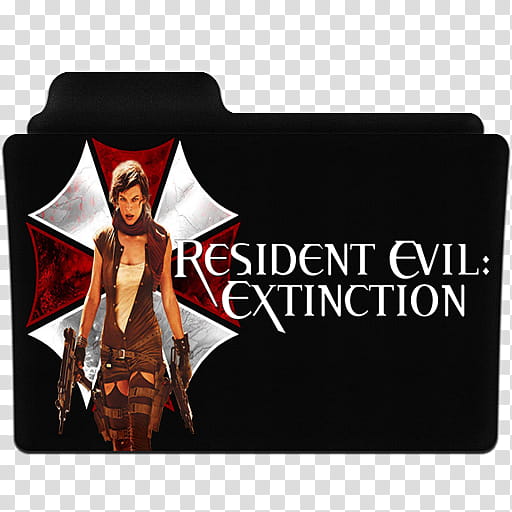 Resident Evil Folder Icon , Resident Evil III, Extinction transparent background PNG clipart