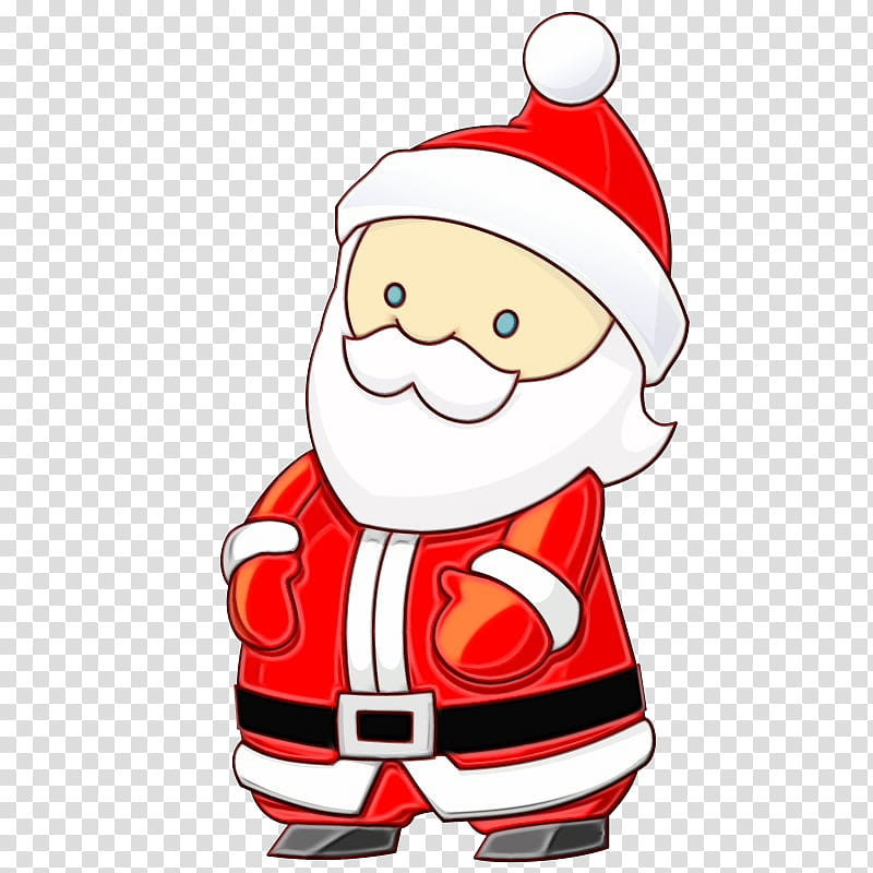 Santa Claus, Watercolor, Paint, Wet Ink, Christmas Day, Reindeer, Mrs Claus, Here Comes Santa Claus transparent background PNG clipart