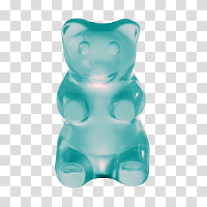 blue gummy bear transparent background PNG clipart