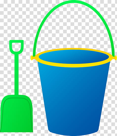bucket tool watering can shovel, Plastic, Household Supply transparent background PNG clipart