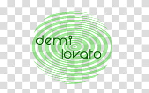 Demi lovato logo transparent background PNG clipart thumbnail