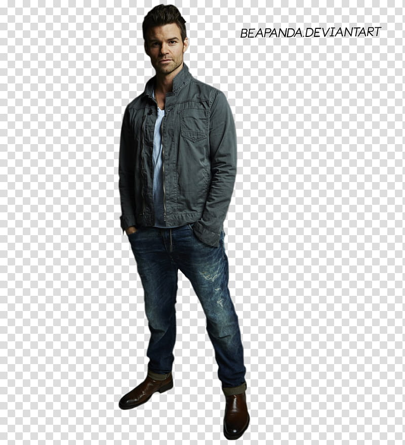 Daniel Gillies, man hiding his hands inside his pockets transparent background PNG clipart