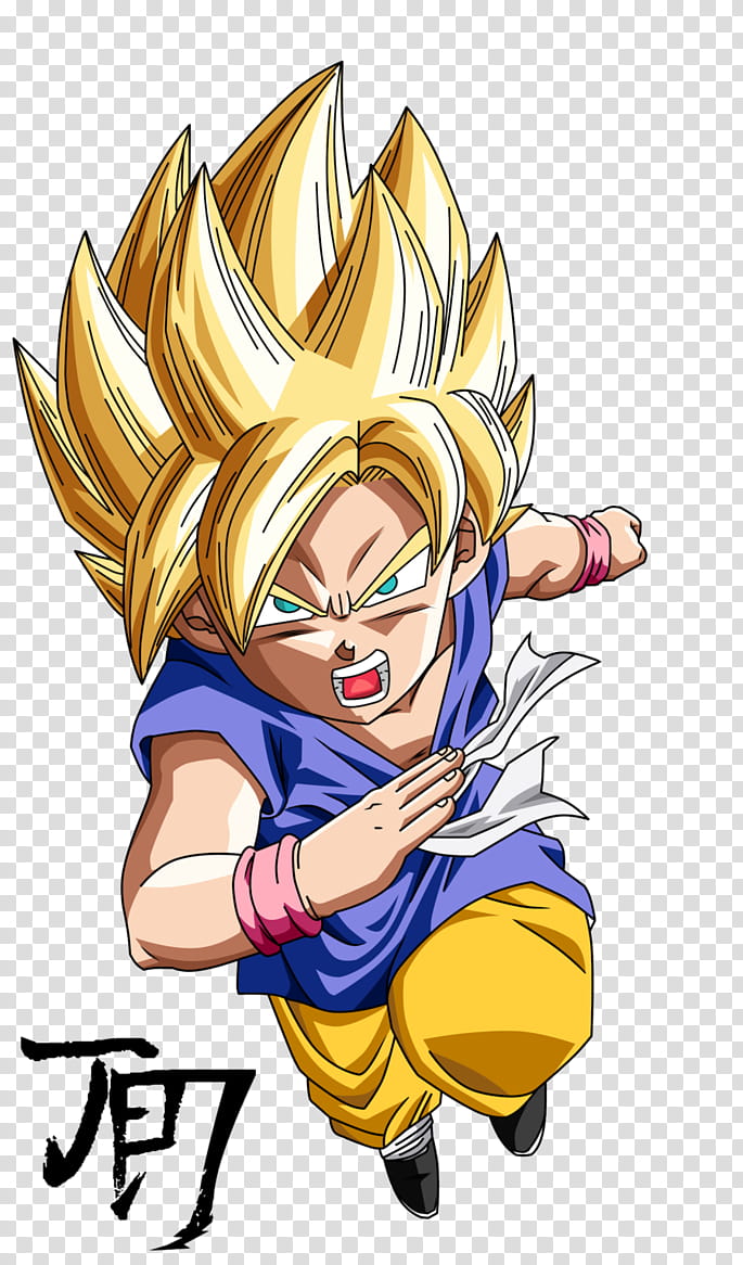 Goku GT SSJ transparent background PNG clipart