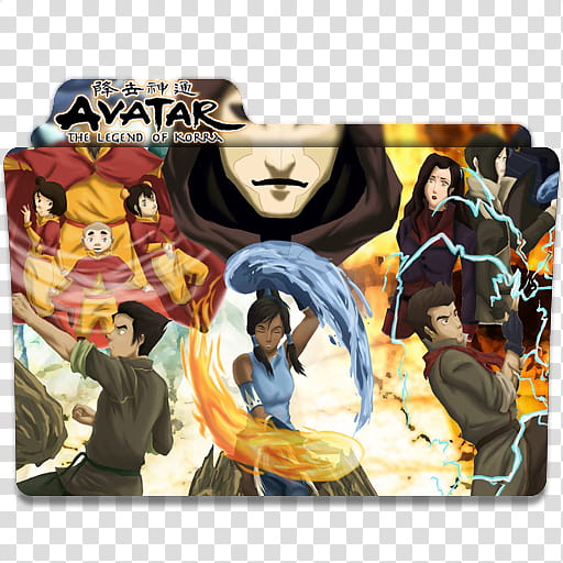 Anime Icon , Avatar the Legend of Korra v transparent background ...