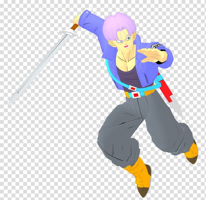 Future Trunks Render transparent background PNG clipart