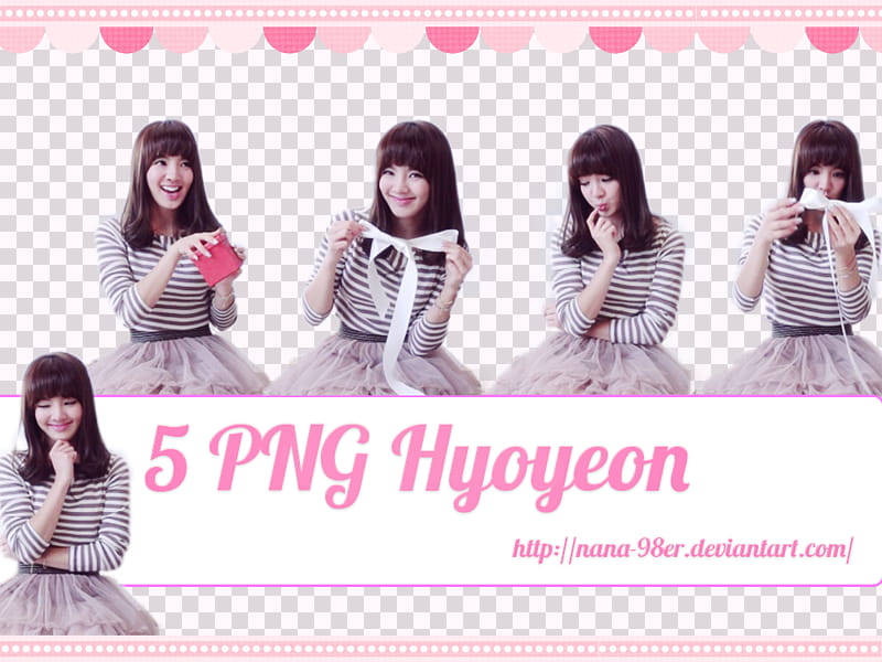 SNSD HyoYeon transparent background PNG clipart