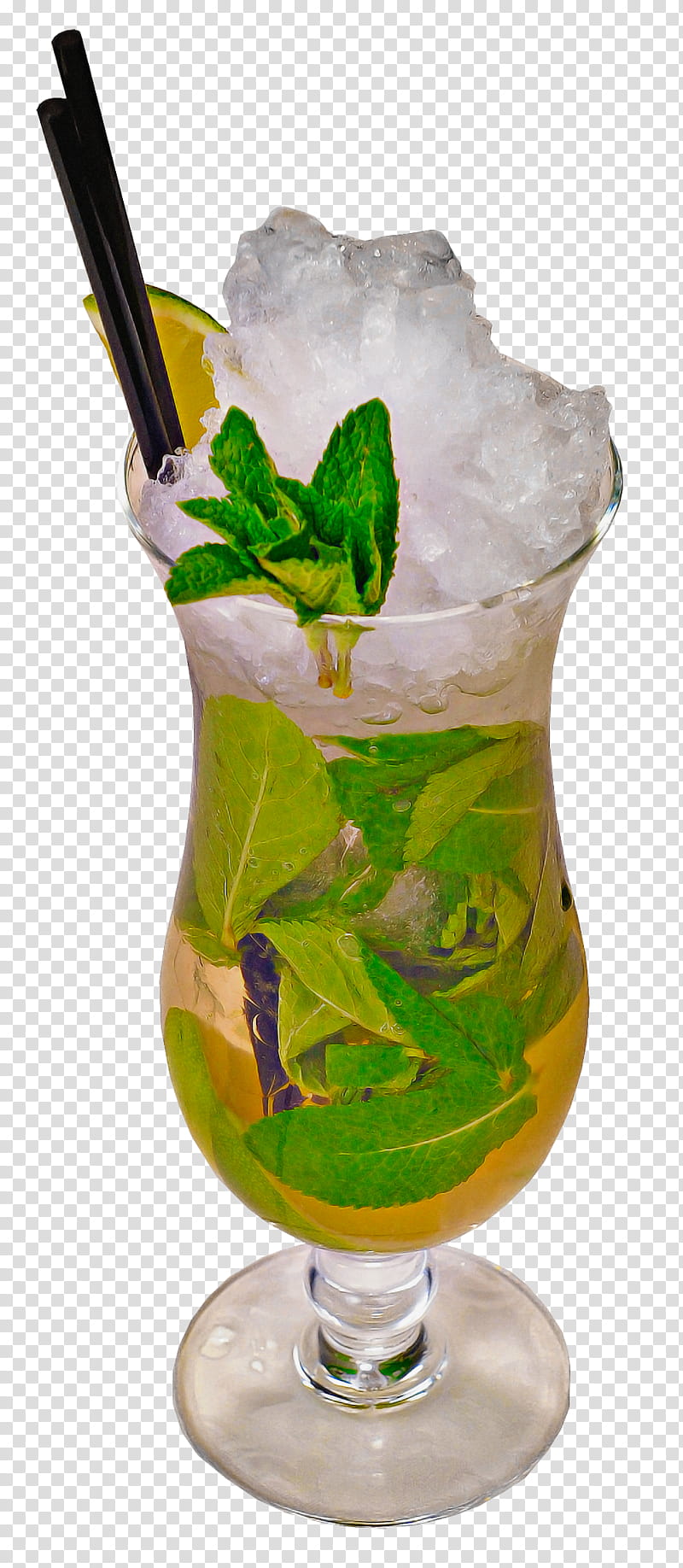 Mojito, Cocktail Garnish, Mint Julep, Drink, Alcoholic Beverage, Distilled Beverage, Nonalcoholic Beverage, Limonana transparent background PNG clipart