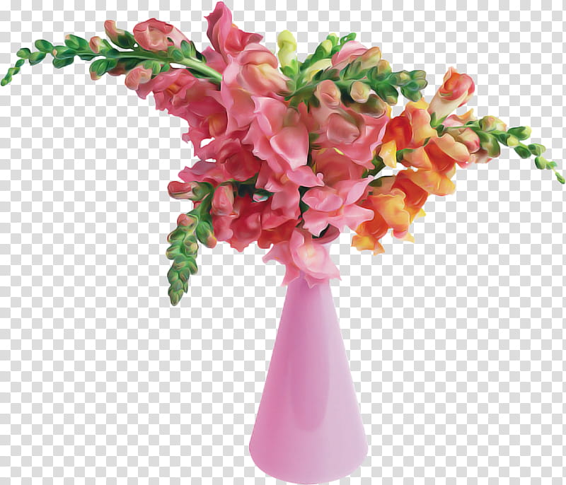 Artificial flower, Cut Flowers, Pink, Bouquet, Plant, Vase, Sweet Pea, Bougainvillea transparent background PNG clipart