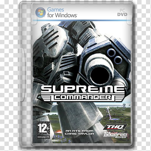 Game Icons , Supreme Commander (EU) transparent background PNG clipart
