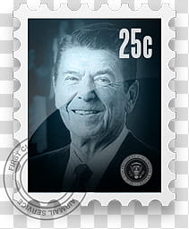 Presidents of the th Century, R. Reagan transparent background PNG clipart