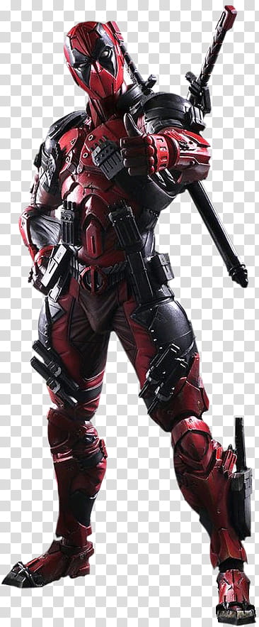 Deadpool play arts transparent background PNG clipart