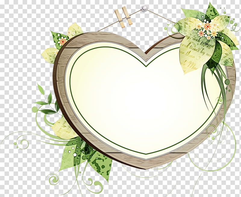 frame, Flower Frame, Floral Frame, Watercolor, Paint, Wet Ink, Heart, Frame transparent background PNG clipart