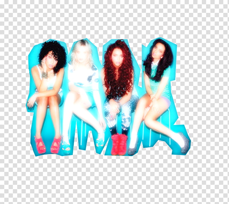 Little Mix, four member girl group transparent background PNG clipart