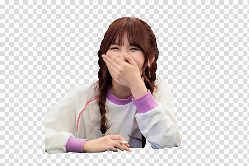 PRISTIN Yehana, woman laughing transparent background PNG clipart