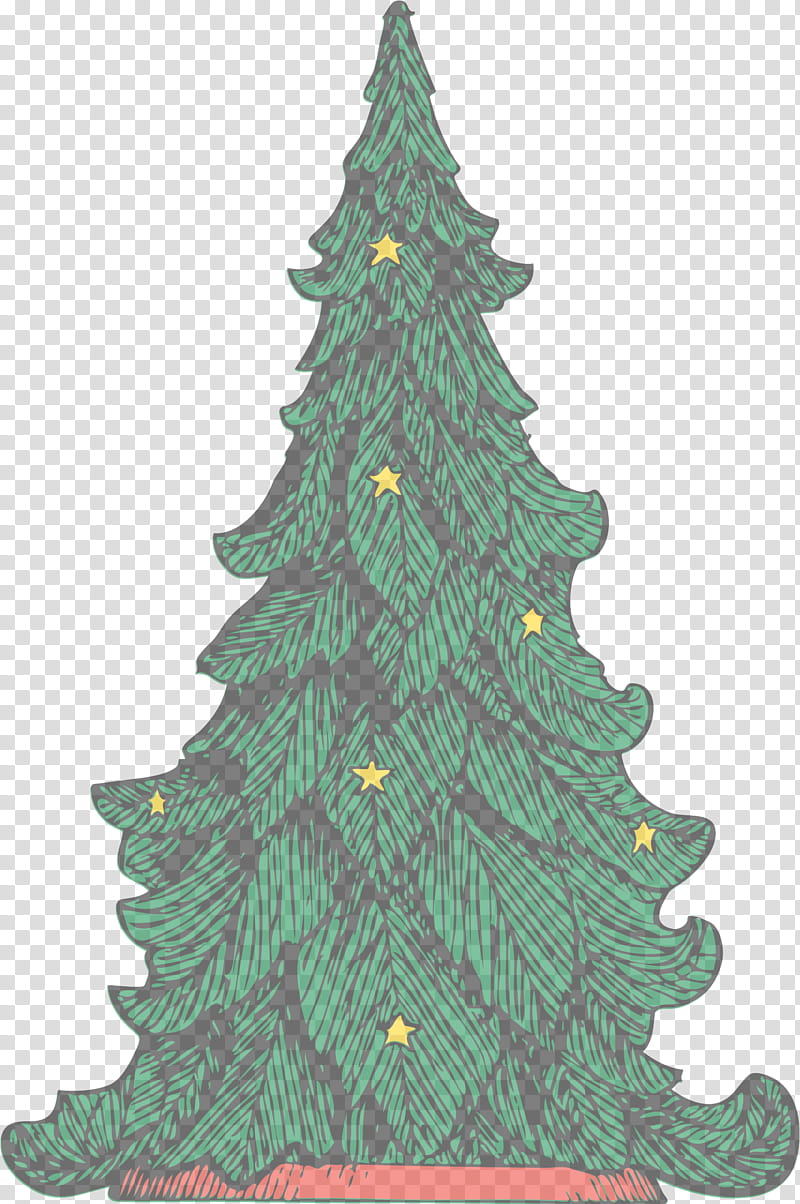 Christmas tree, Shortleaf Black Spruce, Balsam Fir, Colorado Spruce, Yellow Fir, White Pine, Oregon Pine, Green transparent background PNG clipart