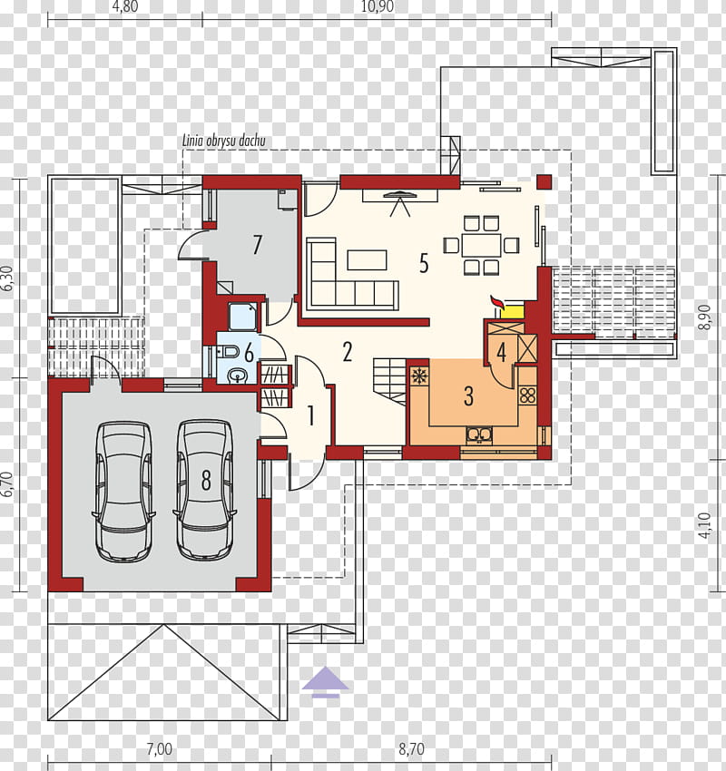 Real Estate, Floor Plan, Roof, House, Gable Roof, Building, Room, Garage transparent background PNG clipart