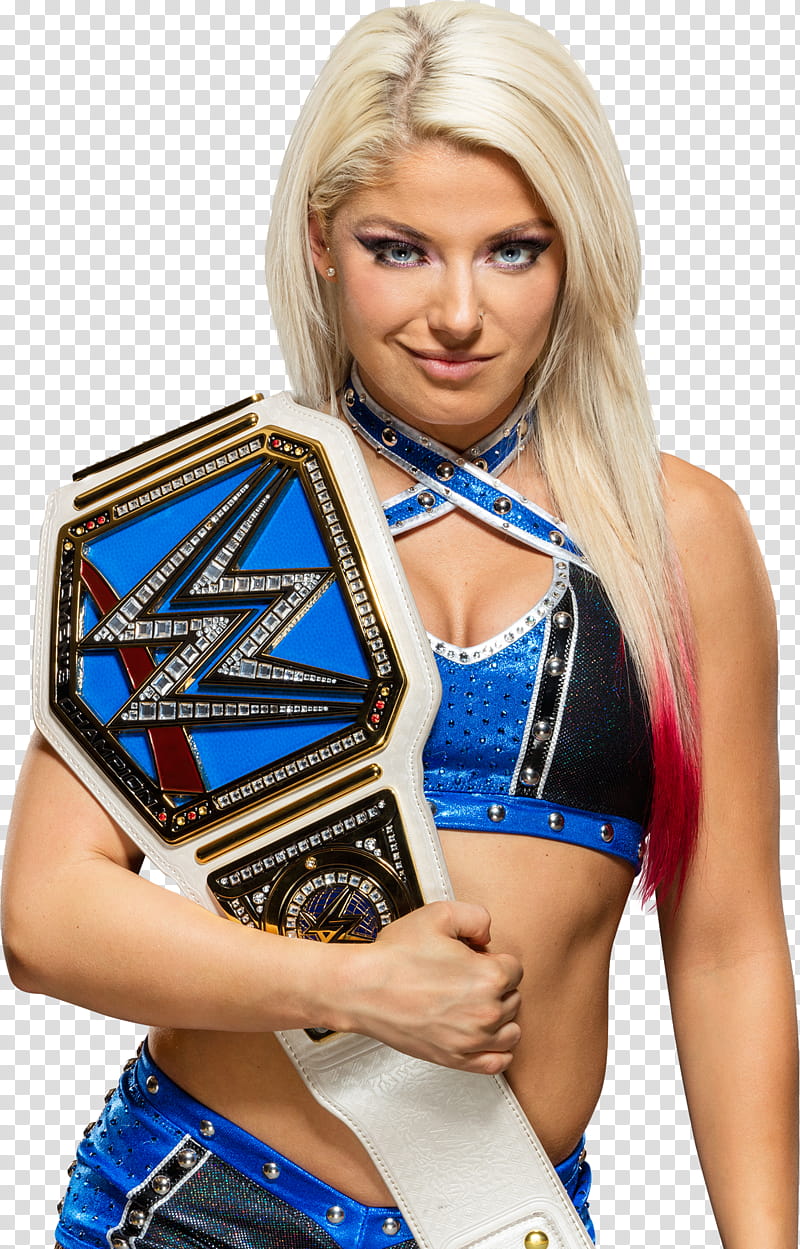 Alexa Bliss NEW SDLIVE Women Champion  transparent background PNG clipart