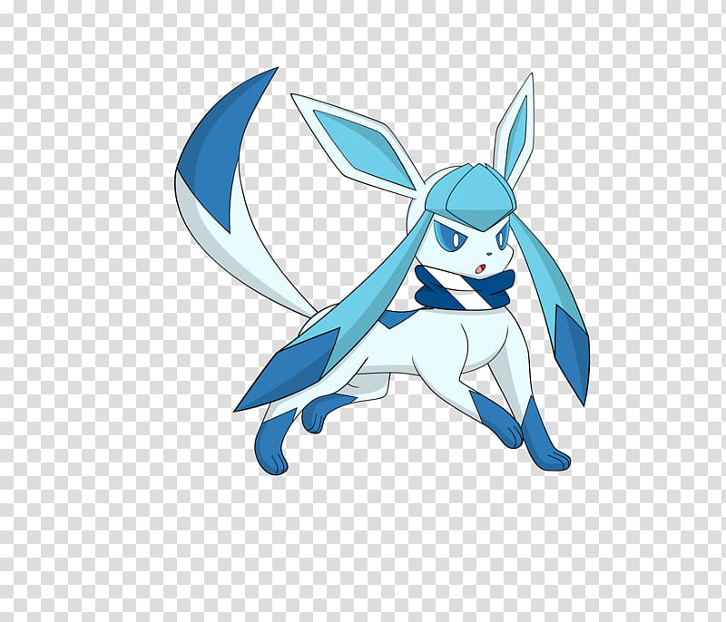 Flurry the Glaceon transparent background PNG clipart