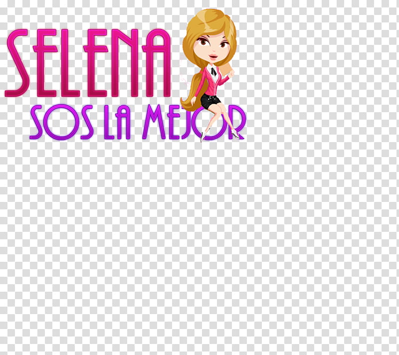 texto selena la mejor transparent background PNG clipart