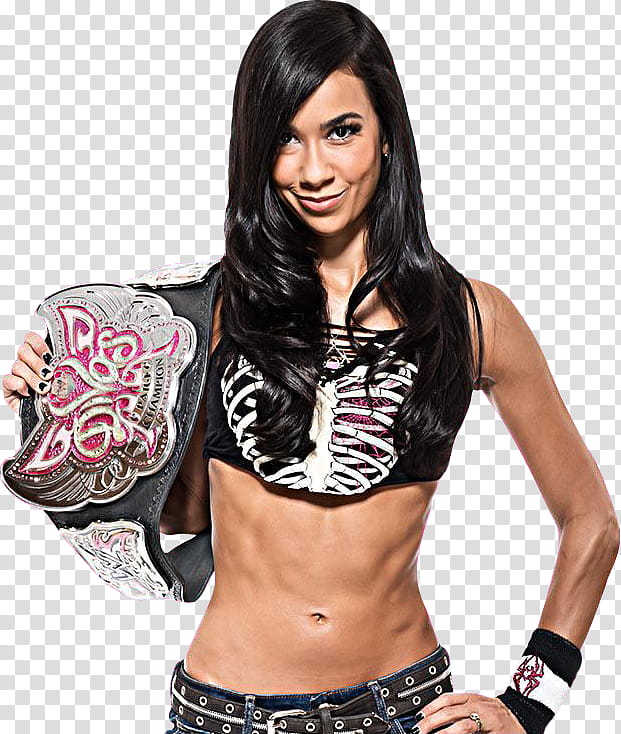 Aj Lee Divas Champion transparent background PNG clipart